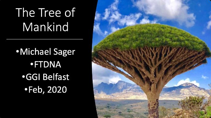 The Tree of Mankind from FTDNA (Mike Sager) - A lecture